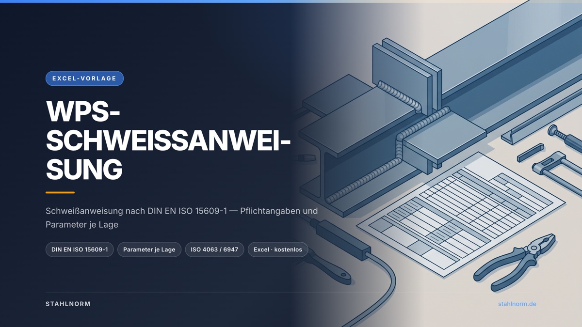 Vorschau: WPS-/Schweißanweisungs-Vorlage (Excel)